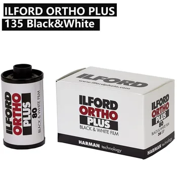 1/3/5/10 Rulo İngiliz Orijinal ILFORD ORTHO 80 PLUS 135 Siyah Beyaz Renk Ayırma Filmi 35mm Film(Son Kullanma Tarihi: 2023.01)