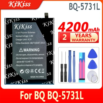 4200mAh KiKiss 100% Yeni Pil BQ5731L BQ BQ-5731L Cep Telefonu Pilleri