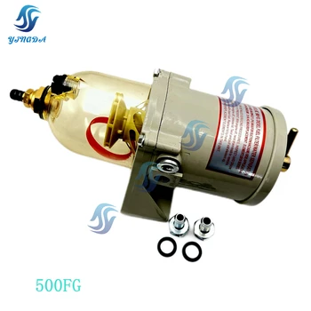 500FG 500FH yakit filtresi Deniz Motoru Yakıt Dizel yakit filtresi Yağ / Su Ayırıcı Deniz Kamyon Araba Tekne İçin OFH-500FG 80695295
