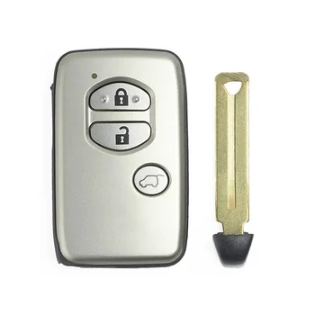 89904 - 60A50 3 Düğme Yakınlık Akıllı Uzaktan Anahtar Toyota Land Cruiser Prado için LC150 2010-2017 B74EA 61A541-0030