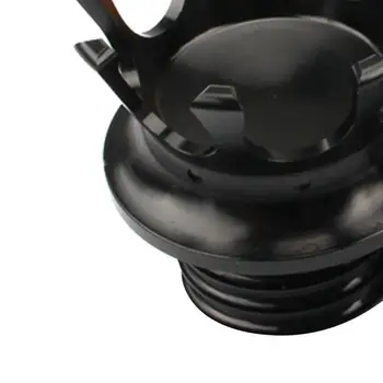 Alüminyum Gömme Pop Up Rezervuar Gaz Kapağı Bacalı Yakıt Deposu Yamaha Siyah
