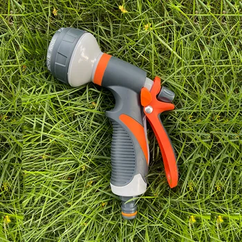 Bahçe Sprey Sulama Temizleme Araçları Sekiz fonksiyonlu Bahçe Araba Yıkama Su Tabancası 8 fonksiyonlu Ayarlanabilir Su püskürtme tabancası Araba Yıkama Tabancası