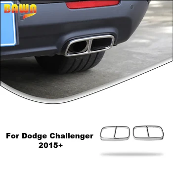 BAWA Kuyruk Boğaz Dekoratif Kapak Trim için Dodge Challenger 2015 2016 2017 2018 2019 2020 2021 2022 2023 İç Aksesuarları