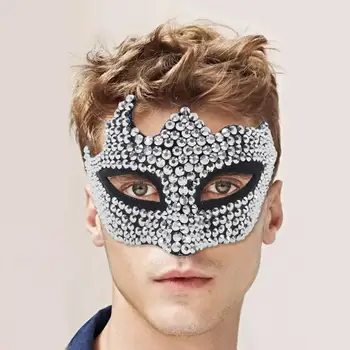 Egzotik Maskeli Başlık Göz Kamaştırıcı maskeli başlık giymek kolay Cadılar Bayramı Aksesuarları Çarpıcı Cadılar Bayramı Partileri Proms