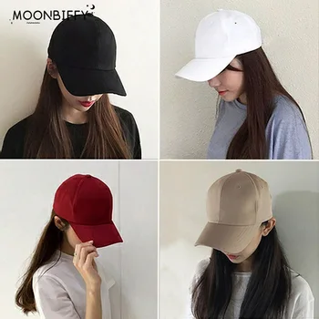Erkekler Kadınlar Düz Kavisli Güneşlik beyzbol şapkası Şapka Düz Renk Moda Ayarlanabilir Eğlence Kapaklar Açık Toz Geçirmez Unisex Şapka