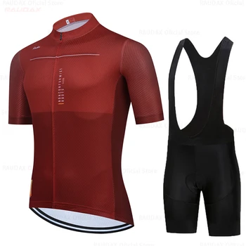 Erkekler Pro Team Kısa Kollu Bisiklet Jersey Seti bisikletçi giysisi Nefes MTB Yaz Yol Bisikleti Setleri Bisiklet Kıyafetleri Daha İyi Giymek