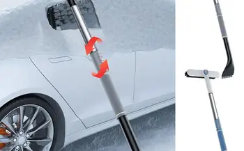 Evrensel Araba Kar Temizleyici Fırça Çok Fonksiyonlu Araba Kazıyıcı kaymaz Araba kar temizleme fırçası Evrensel Araç Aksesuarları