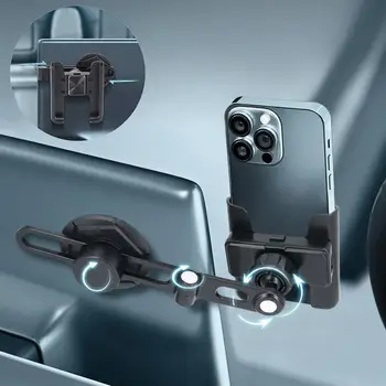 Katlanır Gizli Cep telefon tutucu Tesla Model3 / Y Merkezi Kontrol Ekranı Araba Bellek Tutucu Tesla Gizli Telefon Desteği