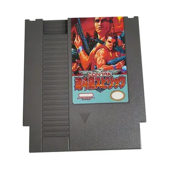 Kontra Ruhları 72 pins 8bit Oyun Kartuşu için NES video oyunu Konsolu
