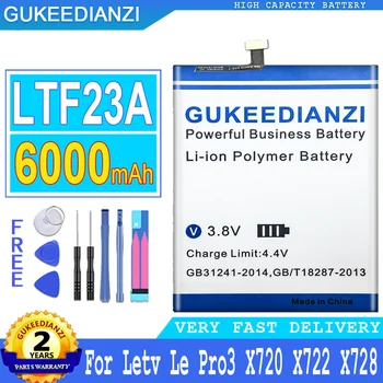 Pil LTF23A LTF26A Letv LeEco Le Pro 3 için Pro3 Aka LEX720 LEX727 LEX728 LEX727 LEX650 LEX651 LEX652 LEX653 LEX656 LEX657