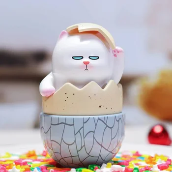 Pop Mart ViViCat Gurme Serisi Kawaii Kör Kutu Sevimli Anime aksiyon figürü Oyuncak Çocuklar Gizem doğum günü Bebek Kız Hediye Sürpriz