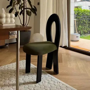 Tasarım Bahçe Vintage yemek sandalyeleri Yastık Ziyafet Yumuşak şezlong Rahat Yetişkinler Ofis Meubles De Salon Ev Mobilyaları