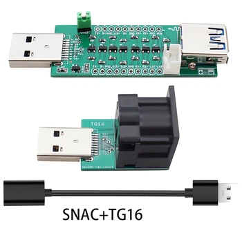 USB 3.0 SNAC Adaptörü + TG16 Mister Oyun Denetleyicisi Dönüştürücü Aksesuarı De10nano Mister FPGA Mister IO Kurulu