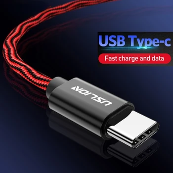 USB C Hızlı şarj Veri Kablosu için Huawei Mate 20 Pro Tip-C Kablosu USB C Tipi Kablo Samsung S22 Note9 Xiao mi mi 8 F1