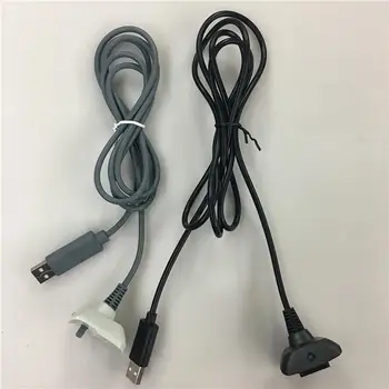 Veri Kablosu Taşınabilir şarj kablosu Yaygın Olarak Kullanılan USB Gamepad şarj aleti kablosu Premium Xbox 360 Kablosuz Denetleyici