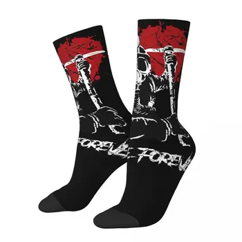 Vintage Aşk Çılgın erkek varis çorabı Unisex Benim Kanlı Sevgililer Sokak Tarzı Desen Baskılı Komik Yenilik Mutlu Ekip Çorap