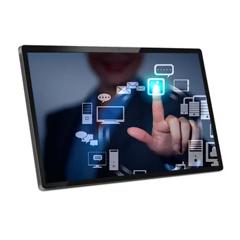 WİFİ Kameralı Tam Yüksek çözünürlüklü multimedya arayüzü kapasitif dokunmatik 32 inç android tablet pc