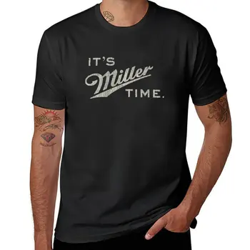 Yeni Miller Zaman T-Shirt artı boyutu üstleri artı boyutu t shirt çabuk kuruyan t-shirt erkek beyaz t shirt