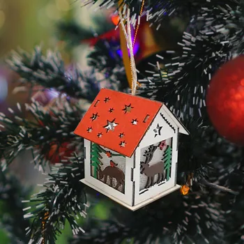 Yeni noel ışık evi Noel Süslemeleri ev için Noel hediyeleri Noel Baba Kardan Adam Elk süsler Yeni yıl 2024 Navidad