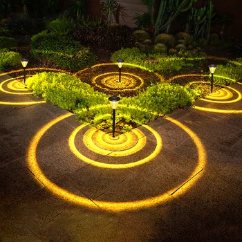 Yüksek Kaliteli Güneş Lambası Açık İndüksiyon çim lambası Villa Bahçe Peyzaj Dekorasyon İçin Led Bahçe Lambası Sokak Süslemeleri