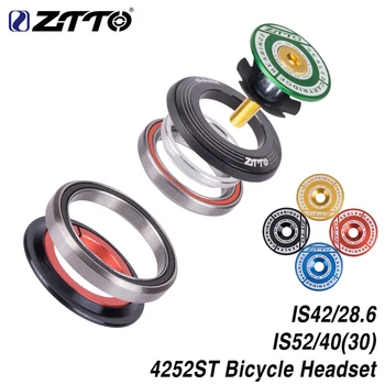 ZTTO MTB Bisiklet Yol Bisiklet Kulaklık 42mm 52mm CNC 1 1/8 