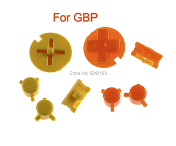 1 takım Renkli Set Değiştirme Gameboy Cep GBP Güç Açık Kapalı Düğme D Pedleri Yüksek Kalite