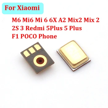 10-100 Adet İç mi C alıcı hoparlör mi mikrofon Xiao mi M6 mi 6 mi 6 6X A2 mi X2 mi x 2 2S 3 kırmızı mi 5 artı 5 artı F1 POCO telefon