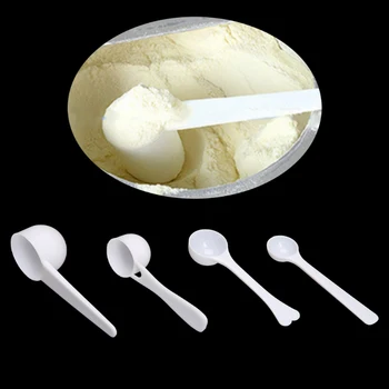 10 ADET 1/3/5 / 10g ölçüm kaşıkları Kahve Protein Süt Tozu Kepçe Ev Mutfak DIY Gıda Sınıfı PP Malzeme Dayanıklı