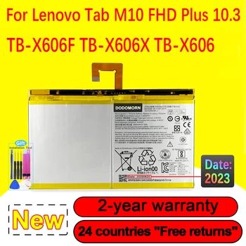 100 % Yeni lenovo için batarya Tab M10 FHD Artı 10.3 TB-X606F TB-X606X TB-X606 X616 X616M Tablet 7000mAh Araçları İle