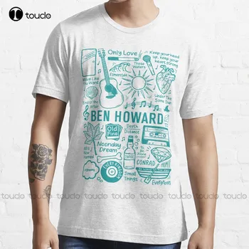Ben Howard Vintage 90S Retro Yeni T-Shirt Moda Tasarım Casual Tee Gömlek Tops Hipster Giysileri Özel Hediye Xs-5Xl Streetwear