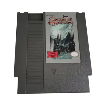 Castlevania Gizemler Korosu 72 pins 8bit Oyun Kartuşu için NES video oyunu Konsolu