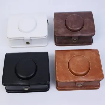 Kamera çantası İçin Uygun Fuji Instax Mini Evo kamera çantası Mini Evo Koruyucu Deri Kılıf Evo Kabuk