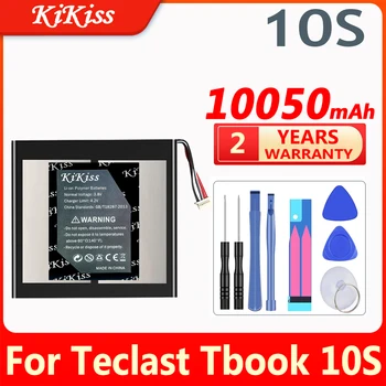 KiKiss 10050 mAh Yedek Pil İçin Teclast Tbook 10 S Tbook10S Tablet PC