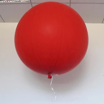Komik Oyun için 72 inç lateks dev insan yumurta Balonu yuvarlak Tırmanma Balonu