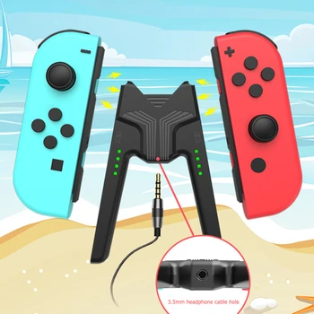 Mini şarj standı Kavrama Nintendo Nintendo Anahtarı Joy Con Joycon Şarj Cihazı Tip-C Portu ile USB C Şarj Kontrol Kolu Acce