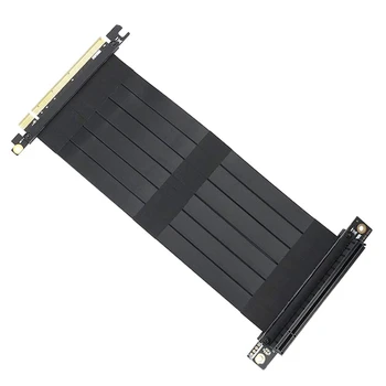 PCI - E 3.0 16X Grafik Kartı Uzatma Kablosu PCIE X6 to X16 Dikey Kurulum Grafik Kartı Harici Adaptör Kablosu