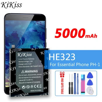 Temel Telefon PH-1 için KiKiss 5000mAh HE323 Şarj Edilebilir Pil