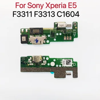USB şarj portu Flex Kablo Konektörü Sony Xperia E5 F3311 F3313 C1604 Şarj Flex Modülü Yedek parça