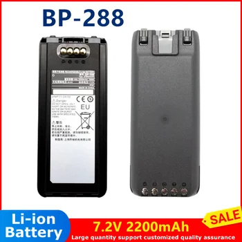 walkie talkie BP - 288 Yüksek kaliteli şarj edilebilir li-ion pil 7.4 V 2280mAh ICOM iki yönlü telsiz için A25NE A25CE IC - A25 iki yönlü telsiz