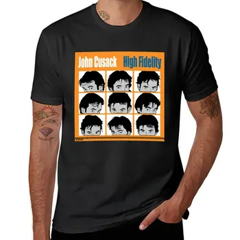 Yeni Yüksek Sadakat-John Cusak T-Shirt grafik t shirt anime giyim erkek uzun kollu t shirt